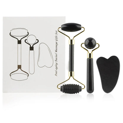 Gua Sha-Faceroller Set