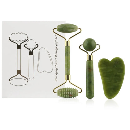Gua Sha-Faceroller Set